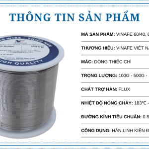 Tại Sao Thiếc Hàn Vinafe Được Ưa Chuộng Trong Ngành Công Nghiệp Điện Tử?