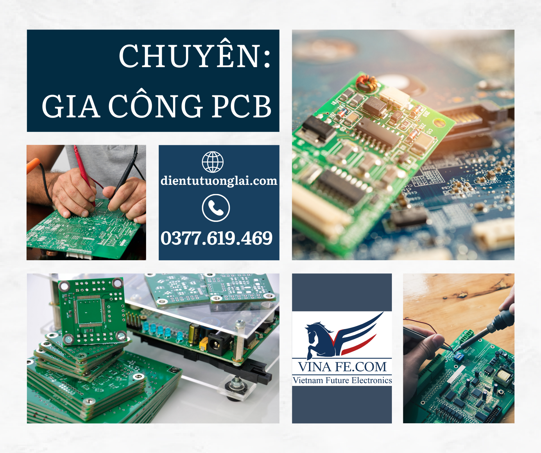 Gia Công PCB Số Lượng Lớn Tại Việt Nam – Giải Pháp Cho Doanh Nghiệp