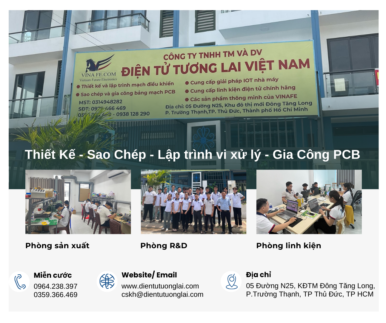 Ý TƯỞNG TỪ BẠN – MẠCH ĐIỆN TỬ TỪ VINAFE